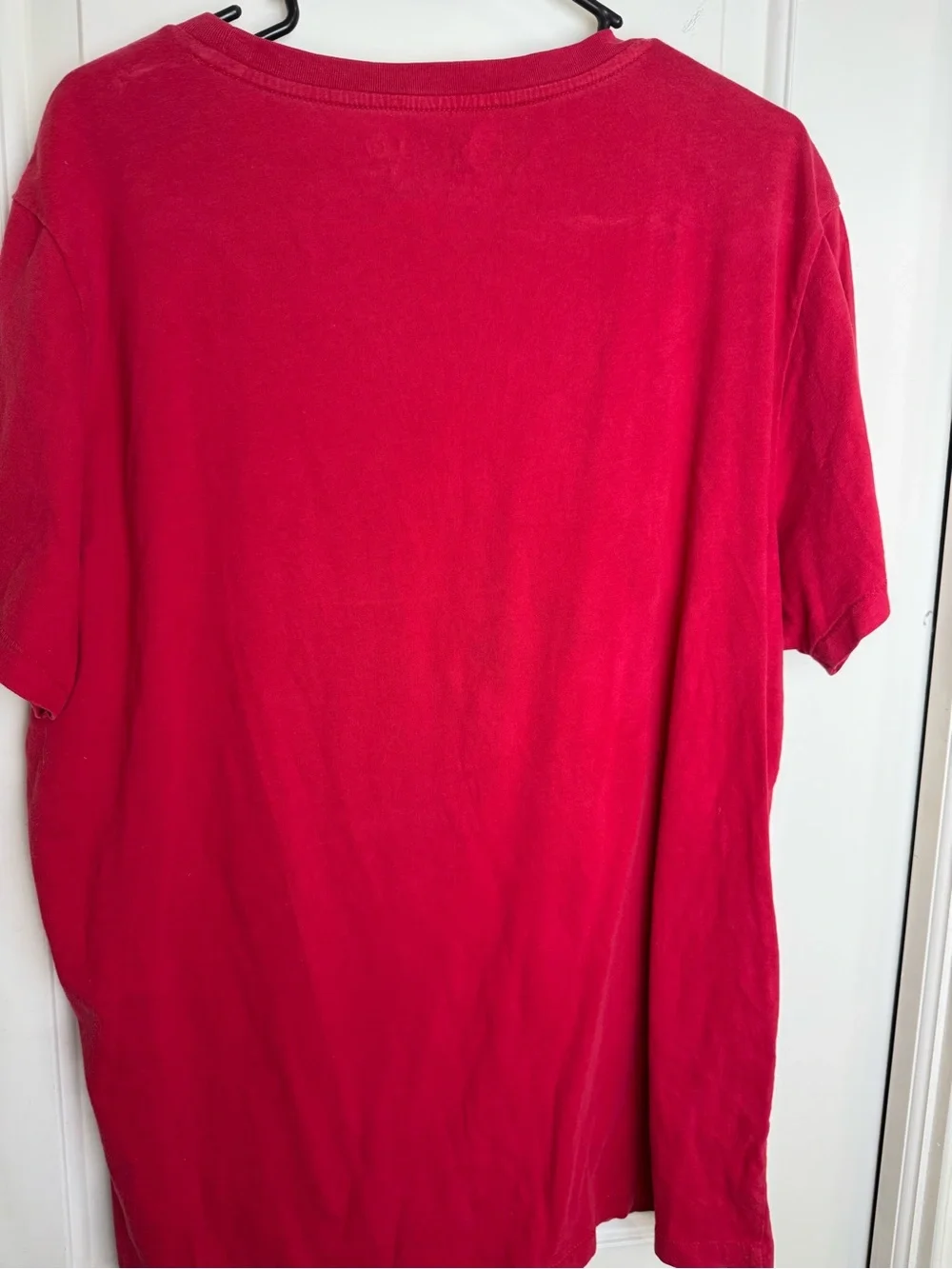 Aeropostale Men’s XL Red Distressed Graphic T-Shirt Single Stitch 2012